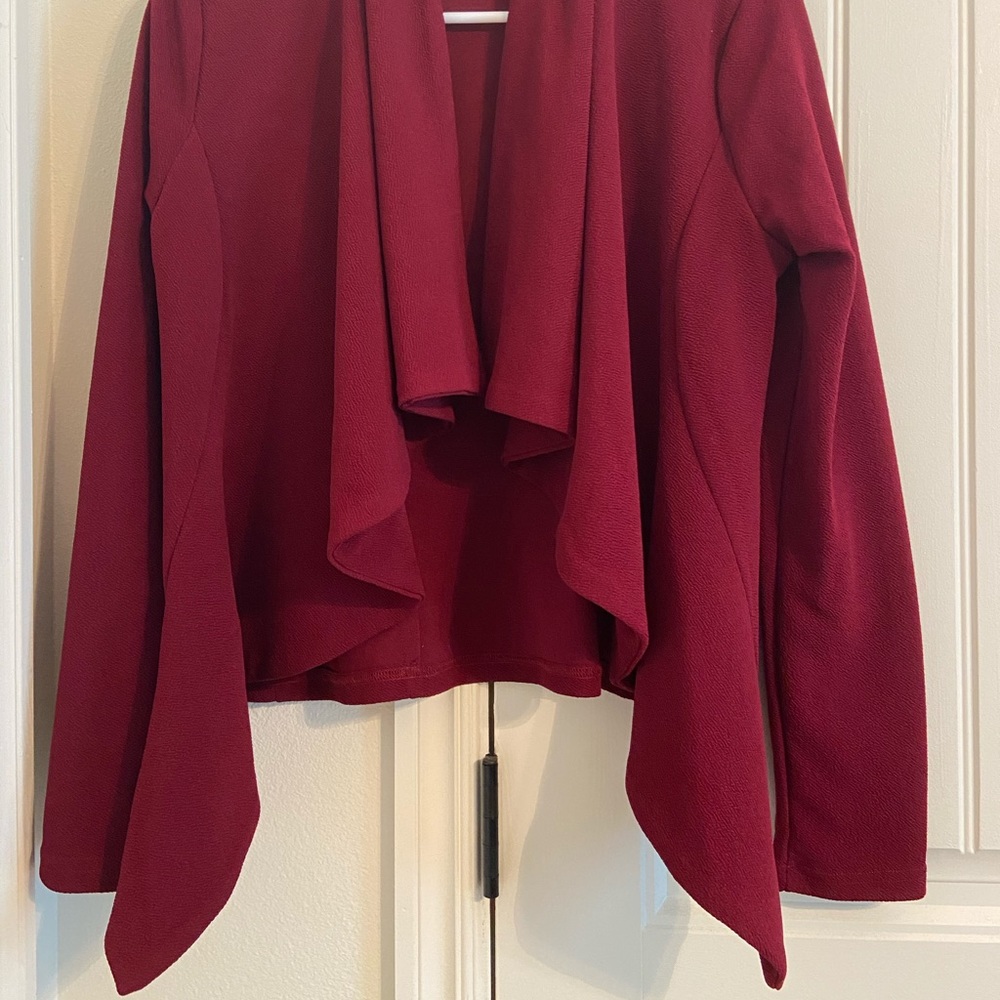 Red blazer from Shein